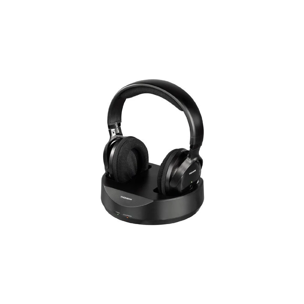 Безжични  слушалки Thomson HAMA-131957, 100м обхват, Черен