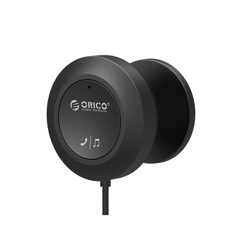 Orico блутут за кола за разговори и музика Car Bluetooth 4.1 audio receiver USB, 3.5mm jack - BCR02-BK