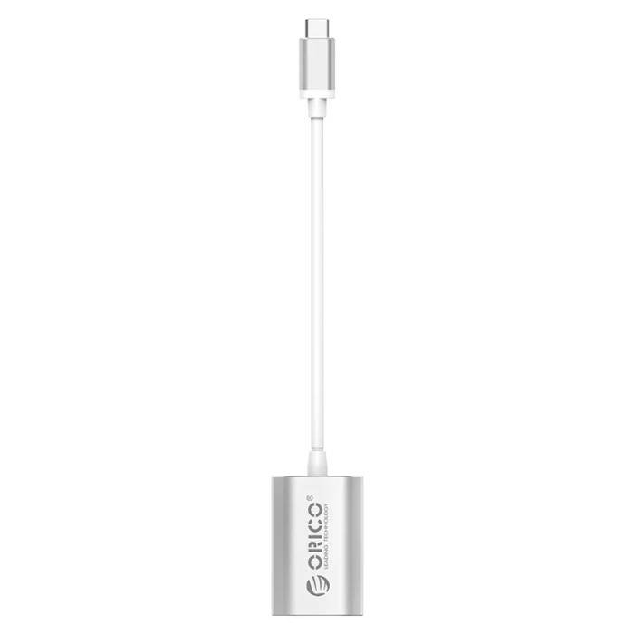 Orico адаптер Adapter - USB 3.1 Type C -> VGA F, silver - XC-102