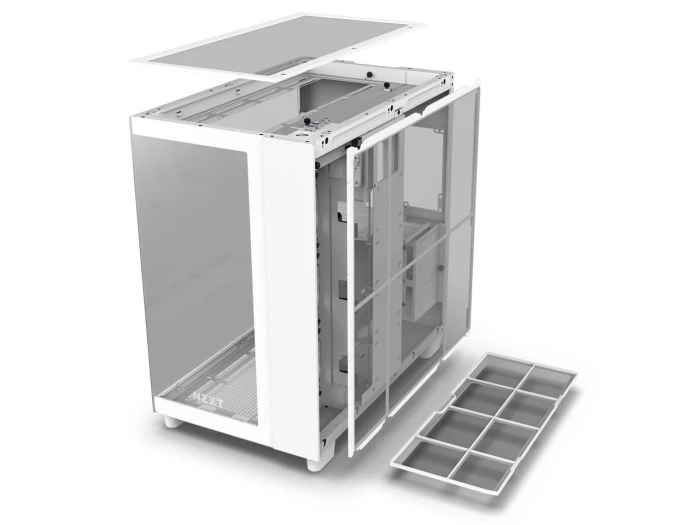 NZXT H9 Flow Matte White