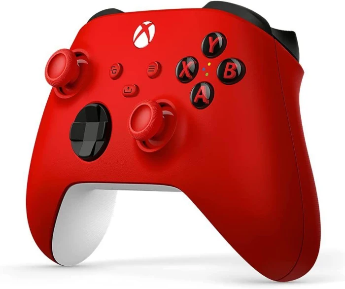 Контролер Microsoft, За Xbox, Безжичен, Червен