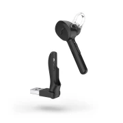 Блутут слушалка HAMA MyVoice1300, in-ear, multipoint, ear hook, Черна