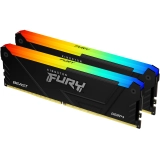 Kingston FURY Beast Black RGB 16GB (2x8GB) DDR4 2666MHz CL16