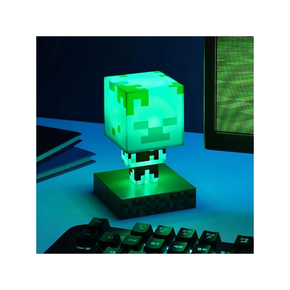Статуетка Paladone Minecraft - Drowned Zombie Icon Light