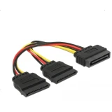 DeLock SATA Power > 2 x SATA Power