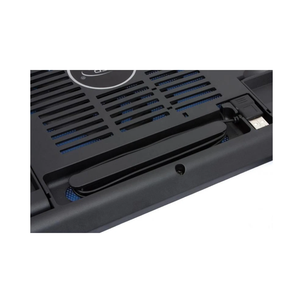 Охладител за лаптоп DeepCool N17 Black, 14", 140 mm, Черна