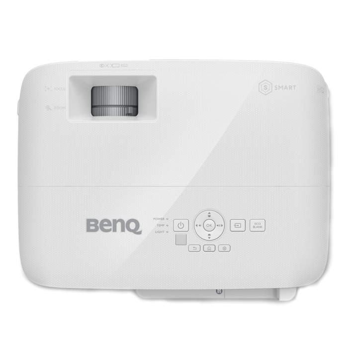 Видеопроектор BenQ EH600, DLP, FHD, 3500 ANSI, 10 000:1, Smart, бял