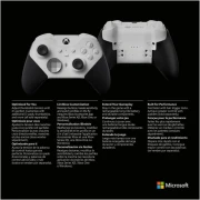 Контролер Microsoft, За Xbox, Безжичен, Series 2 Core, Бял