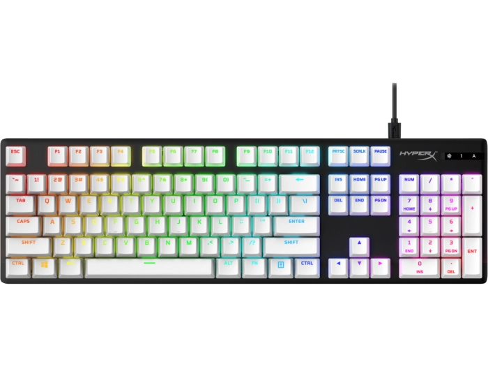 HyperX Full key Set Keycaps PBT White
