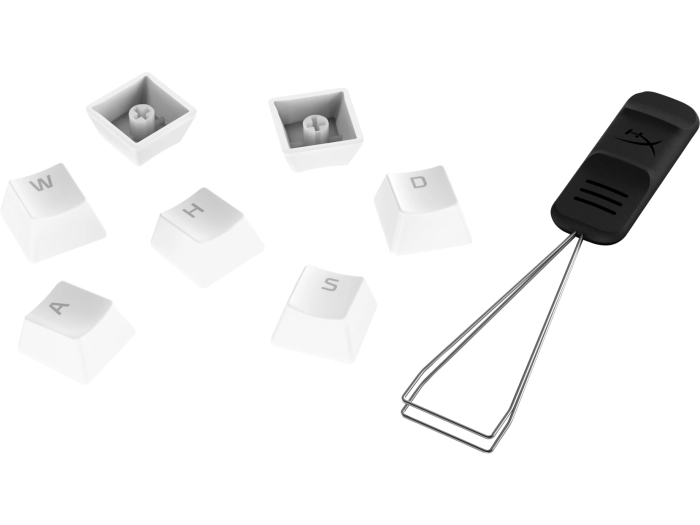 HyperX Full key Set Keycaps PBT White