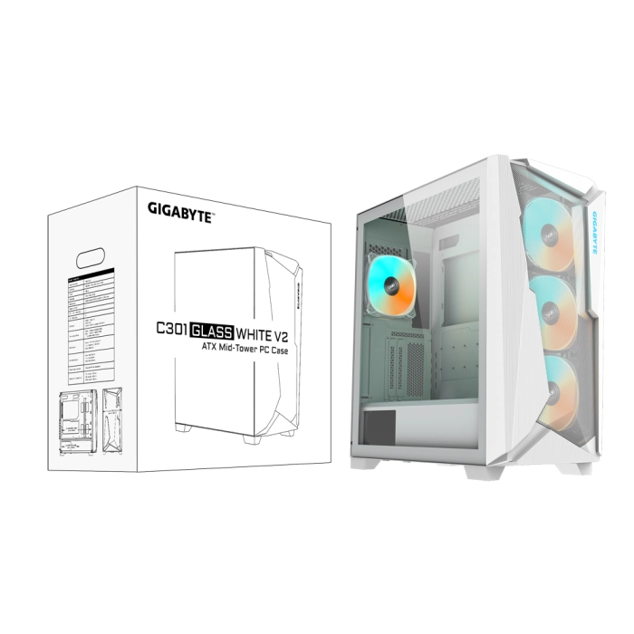 Gigabyte C301 WHITE V2