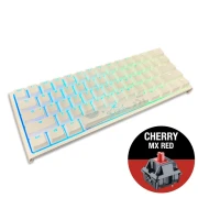 Ducky One 2 Mini V2 White RGB Cherry MX Red