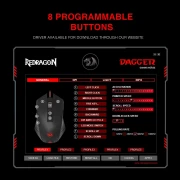 Redragon Dagger 2 M715-1-BK