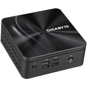 Настолен компютър Gigabyte Brix BRR5H-4500, AMD Ryzen 5 4500U, 2 x SO-DIMM DDR4, M.2 SSD, USB Type-C™, WiFi 6 +BT, black