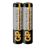 Цинк карбонова батерия GP SUPERCELL R03, AAA, 2 бр. shrink, 1.5V