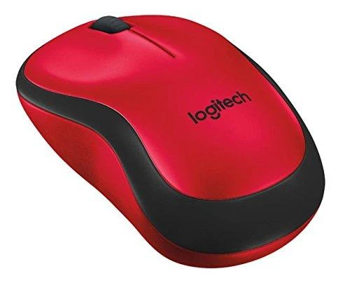 LOGITECH M220 Безжична Silent Червена