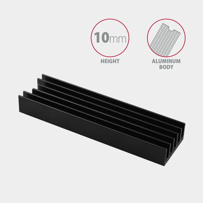 AXAGON CLR-M2L10 M.2 SSD Пасивен охладител