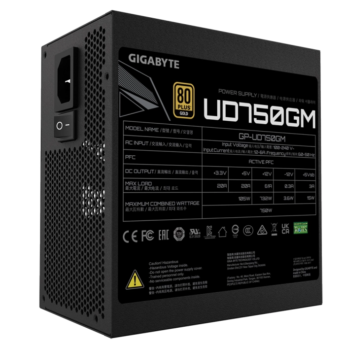 Gigabyte UD750GM GOLD 750W
