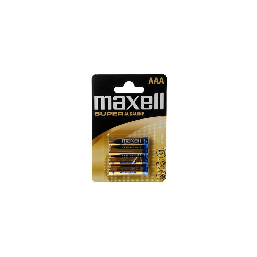 Супералкална батерия MAXELL LR-03 XL /4 бр. в опаковка/ 1.5V
