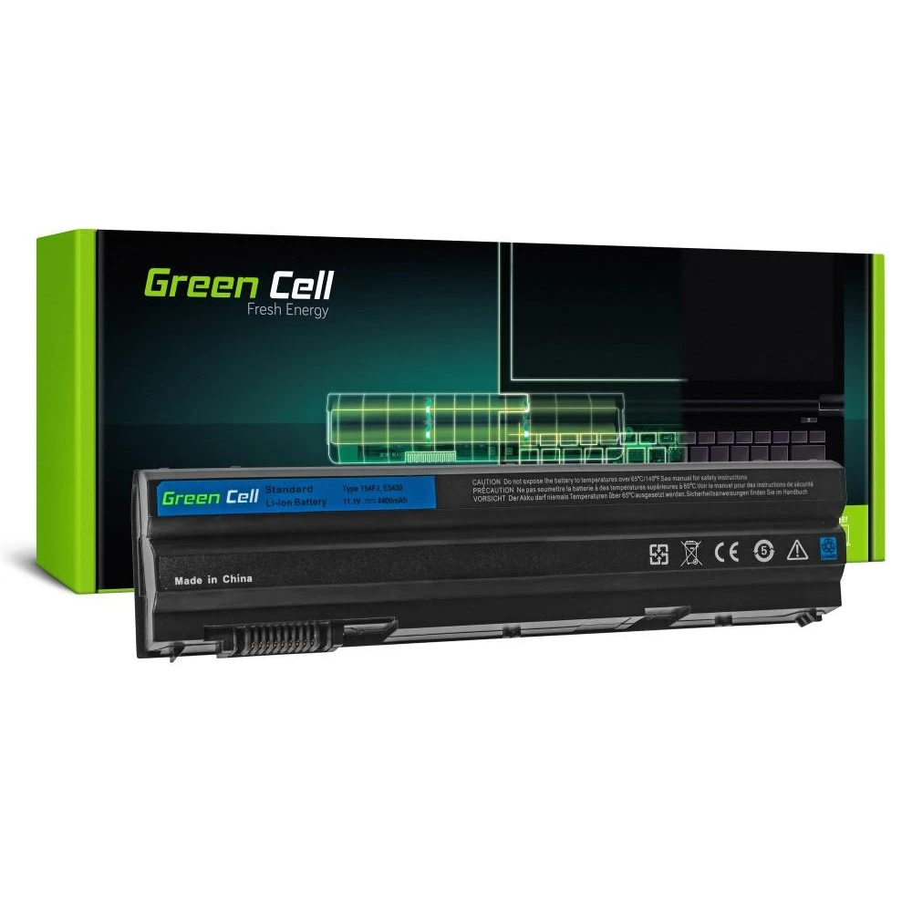 Батерия за лаптоп GREEN CELL, Dell Latitude E5420 E5520 E6420 E6520 E5420, 11.1V, 4400mAh
