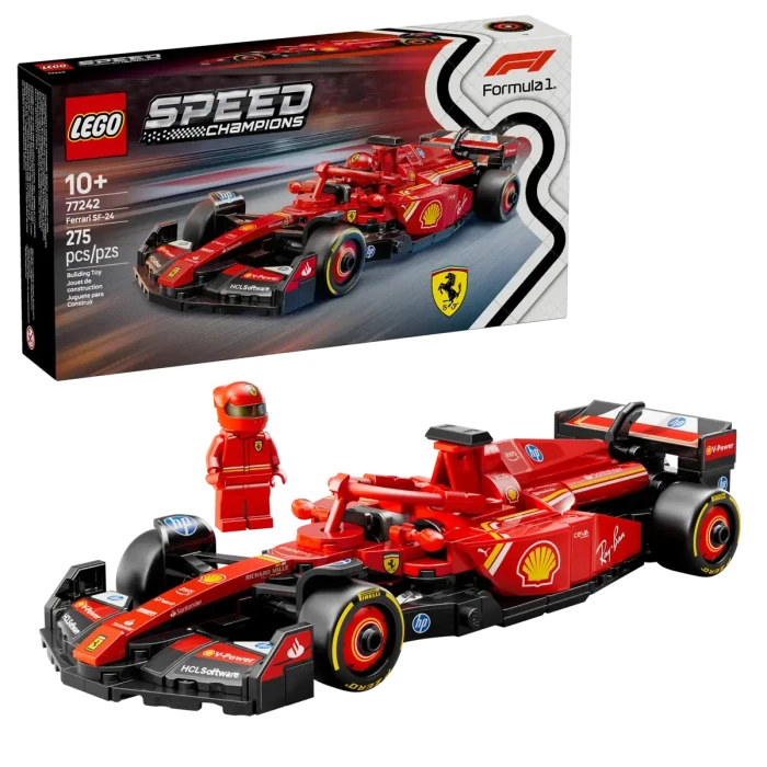 LEGO Speed Champions -Ferrari Sf-24 F1® Race Car 77242