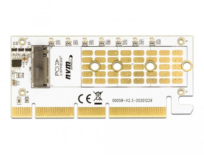 Delock 90566 PCIе за M.2 NVMe M.2 Key M