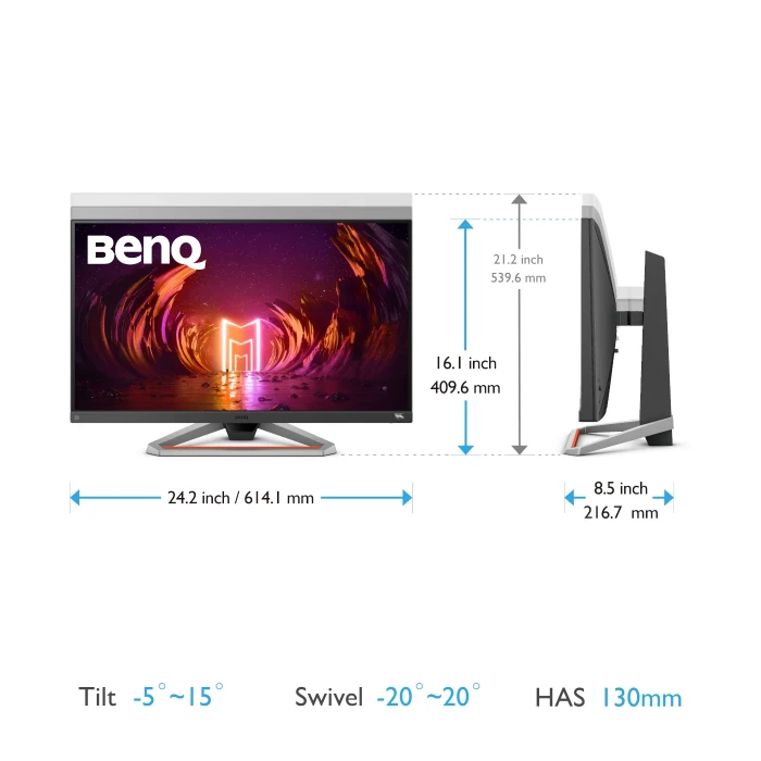 BenQ EX2710S MOBIUZ - 27" 165 Hz IPS