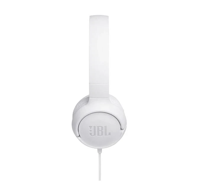 Слушалки on-ear JBL T500, Бял