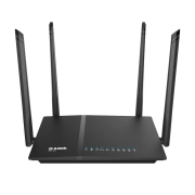 Безжичен рутер D-LINK DIR-825/EE AC1200, 2.4/5 GHz, 300 - 867 Mbps, 10/100/1000