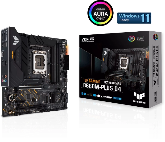 ASUS TUF GAMING B660M-PLUS DDR4