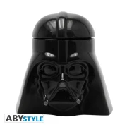 Чаша ABYSTYLE STAR WARS 3D Mug Vader, Черен