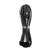 CableMod PRO ModMesh RT-Series 12VHPWR към 3x8Pin PCI-E кабел - 60cm за ASUS/Seasonic захранвания, Black/White