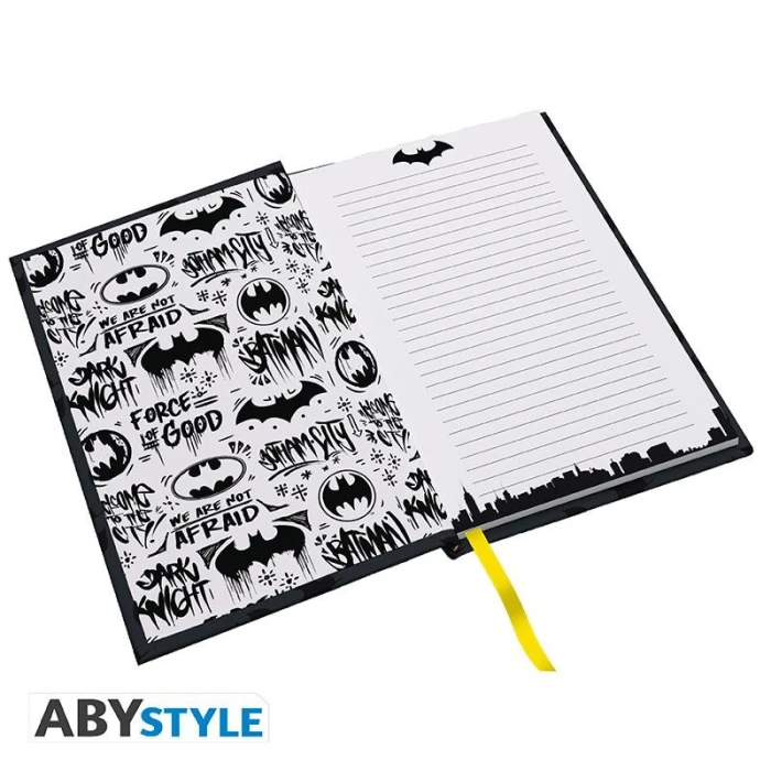 Тефтер ABYSTYLE DC COMICS Batman Logo, A5, 180 страници