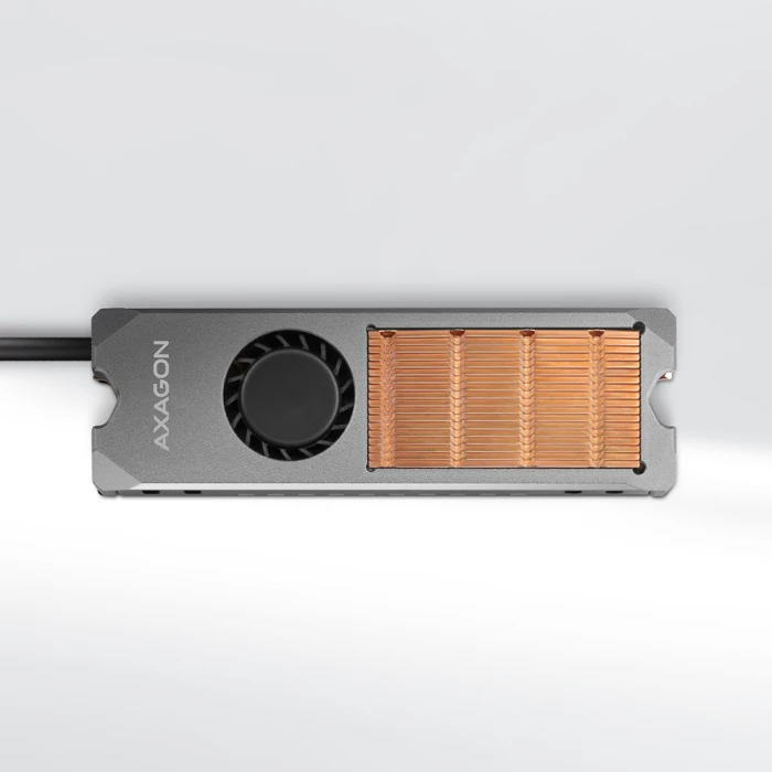 AXAGON CLR-M2FAN heatsink for M.2 SSD