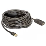 DELOCK Удължител USB-A 2.0 - 15.0m