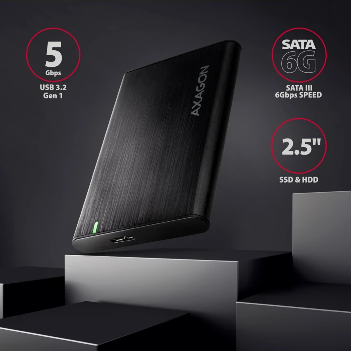 AXAGON EE25-A6M USB3.0 - SATA 6G 2.5"