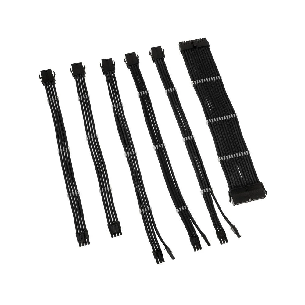 Комплект оплетени кабели Kolink Core, Black