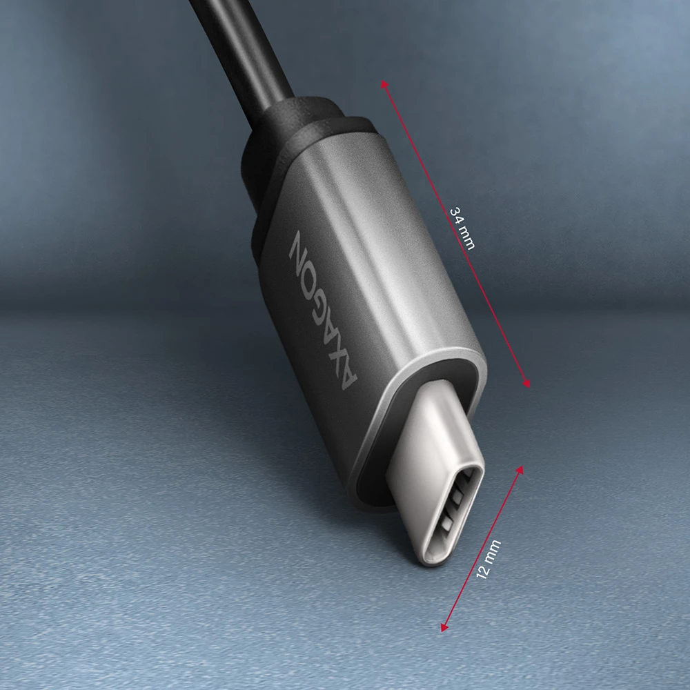 AXAGON RUCM-AFAC USB-C to USB-A adapter