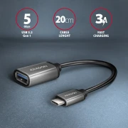 AXAGON RUCM-AFAC USB-C to USB-A adapter