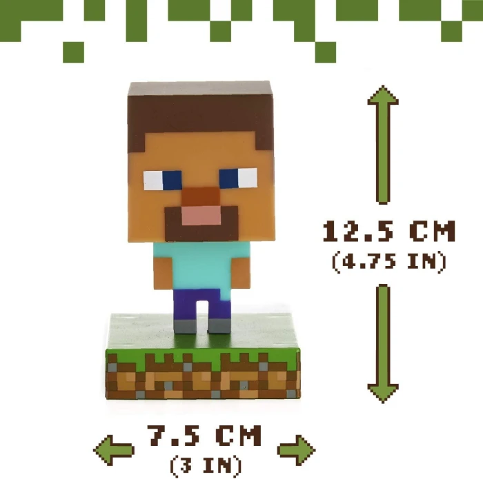 Статуетка Paladone Minecraft: Steve Icon Light BDP