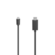 Кабел HAMA 200718, USB-C мъжко - HDMI мъжко, 4K, 1.5 м