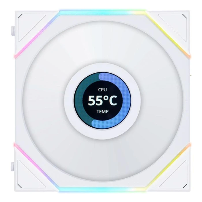Lian Li UNI FAN TL Reverse LCD 120 White