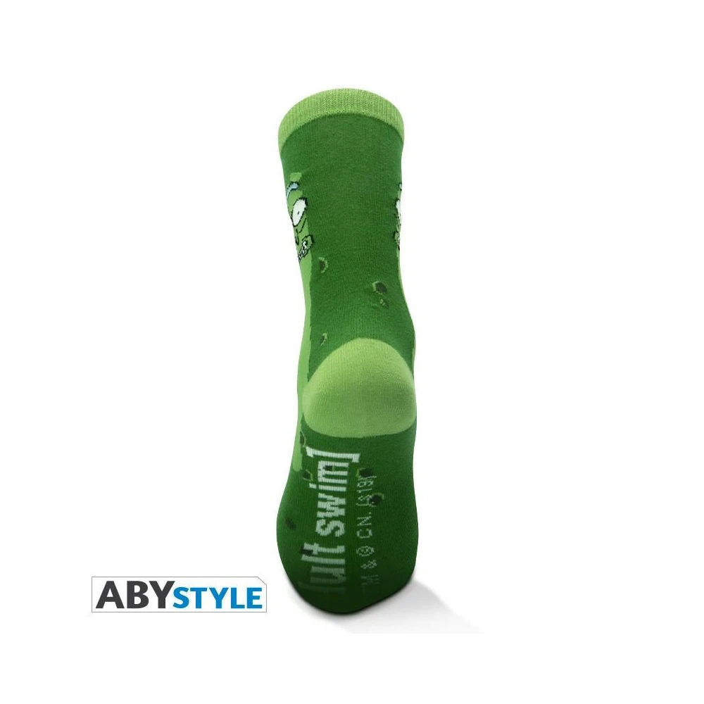 Чорапи ABYSTYLE RICK AND MORTY Pickle Rick, Зелен