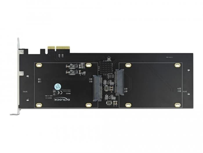 Карта PCI Express x2 Delock към 4x SATA3 2.5"