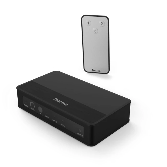 HAMA Превключвател / суич 4K-HDMI 3x1