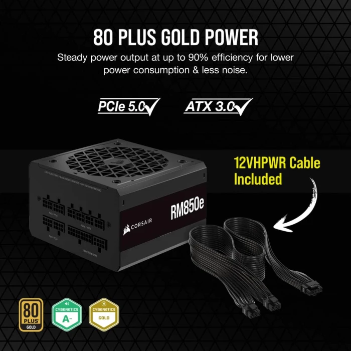 Corsair RM850e GOLD PCIe 5.0 850W