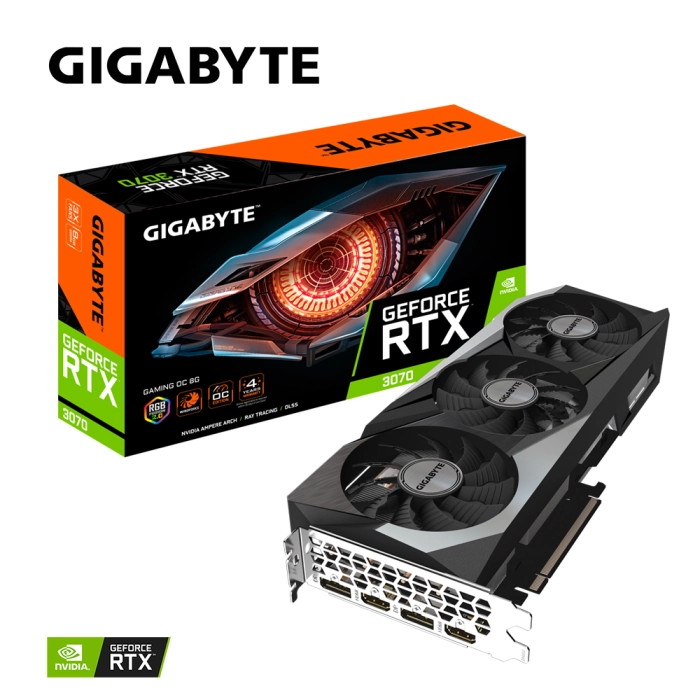 GIGABYTE GeForce RTX 3070 GAMING OC 8GB GDDR6