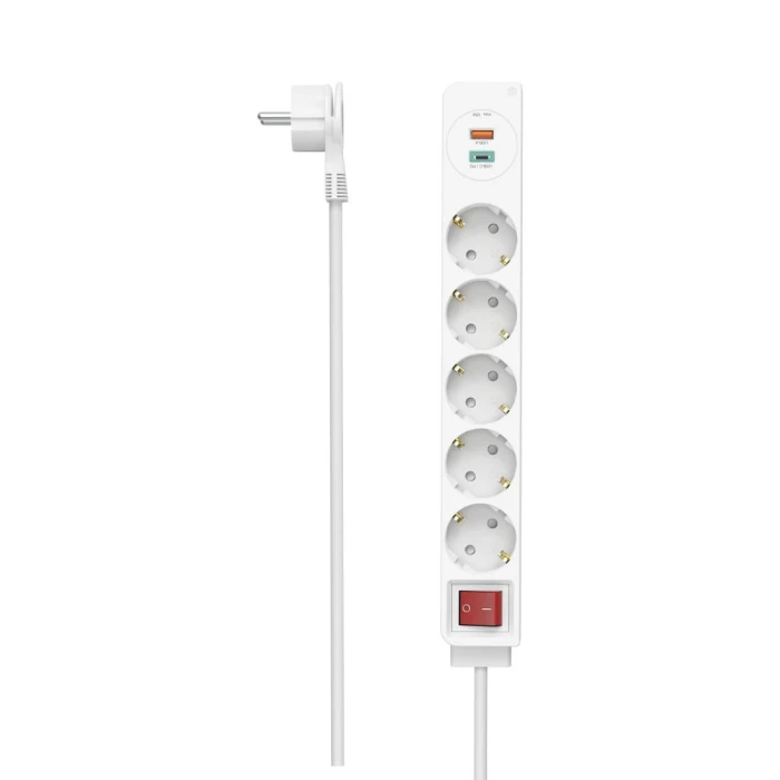 HAMA Разклонител USB 3.4A 5 гнезда