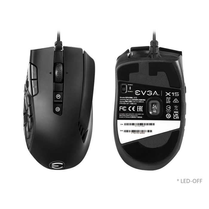 EVGA X15 MMO Gaming Mouse