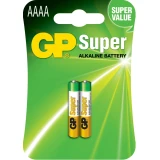 Алкална батерия GP 1.5V AAAA LR61- 2бр. в опаковка GP